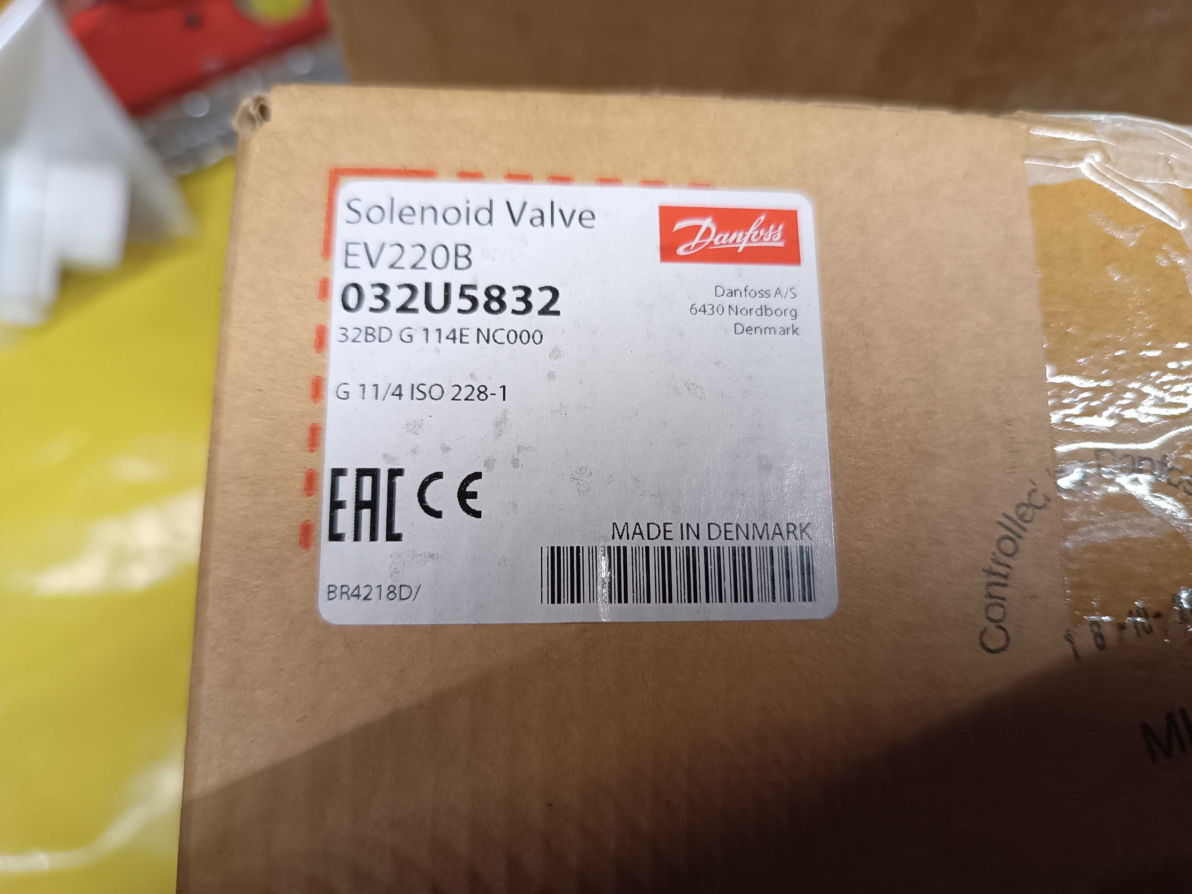 Zawór elektromagnetyczny ev220b Danfoss NC