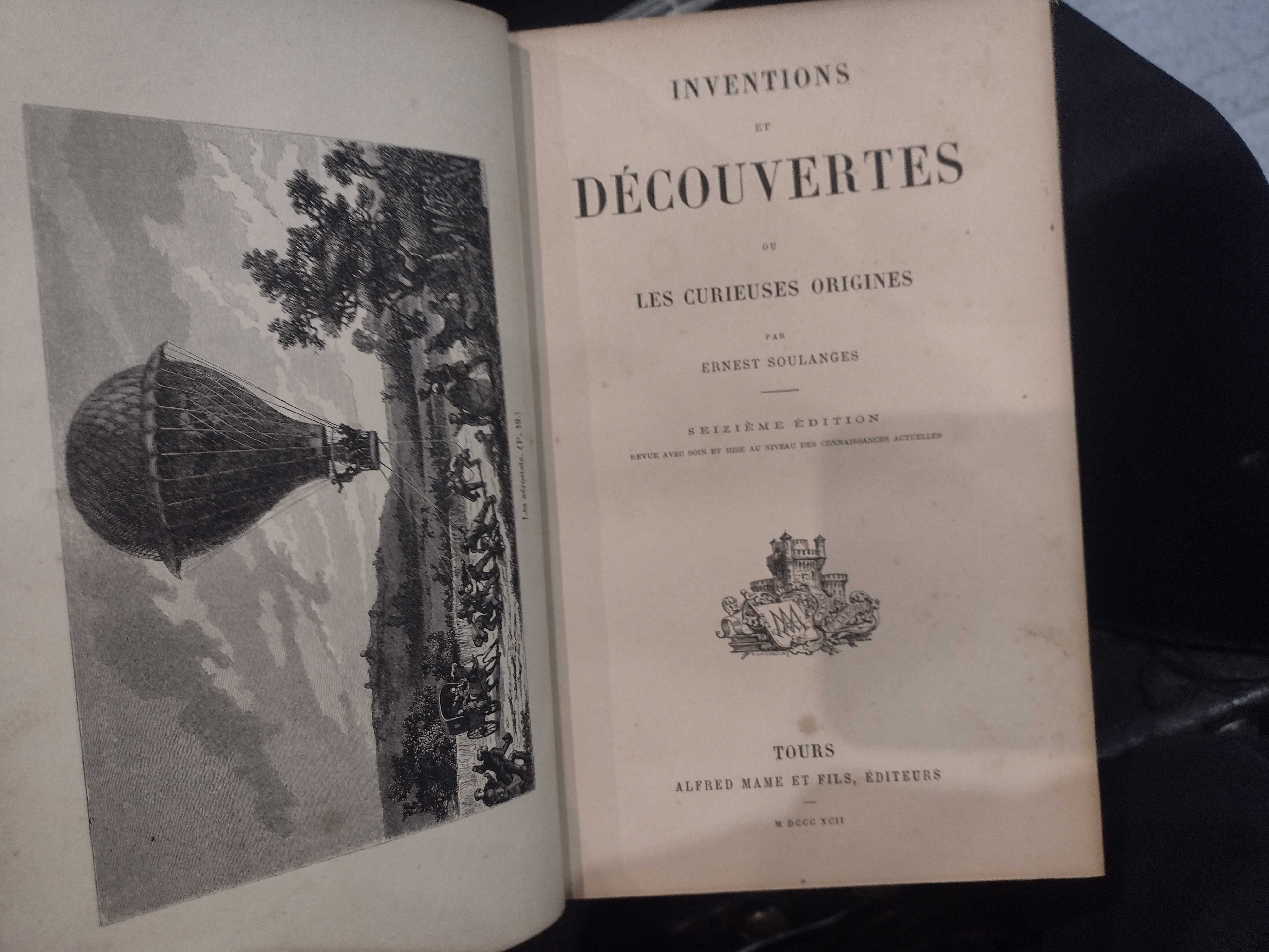 Inventions et Découvertes Ernest Soulanges 1892