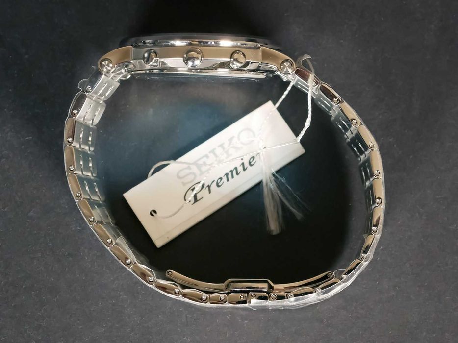 Seiko SNAF73P1 Premier Sapphire з хронографом, з будильником