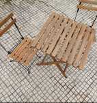 Conjunto IKEA: 2 Cadeiras TÄRNÖ + Mesa ASKHOLMEN