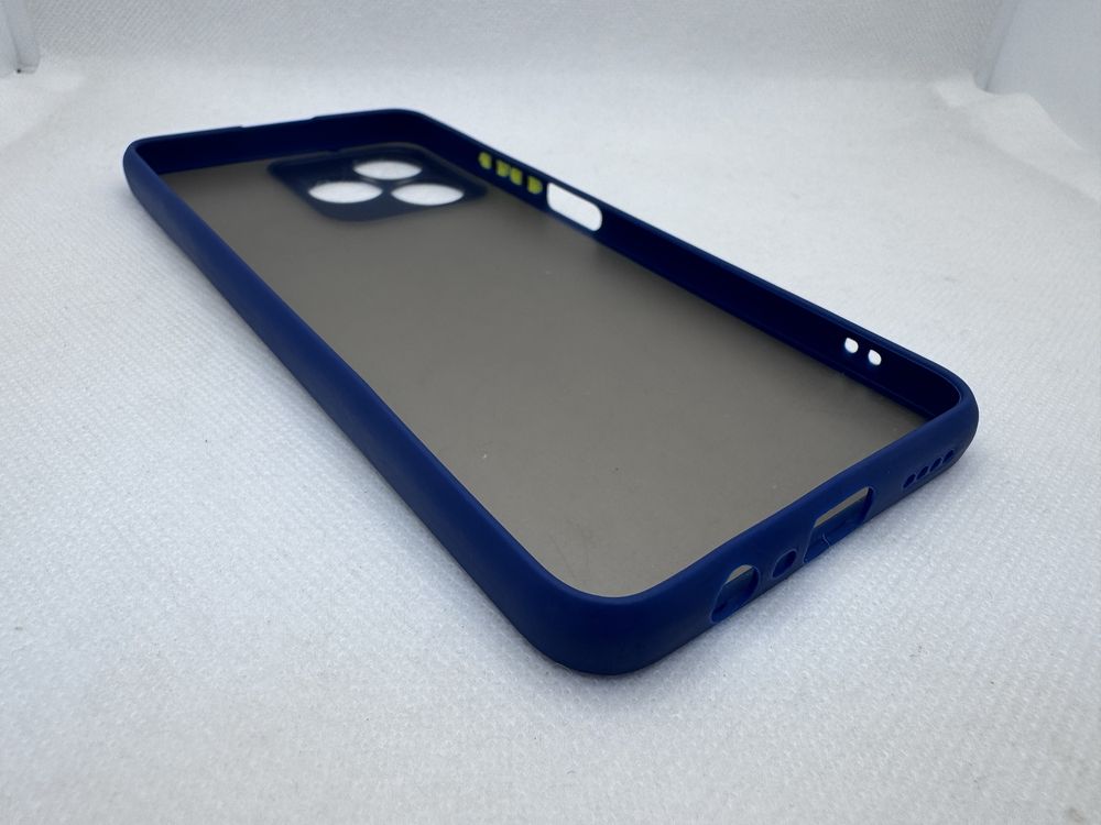 Противоударный чехол для Realme Note 50 C51 C53 матовый защита камеры