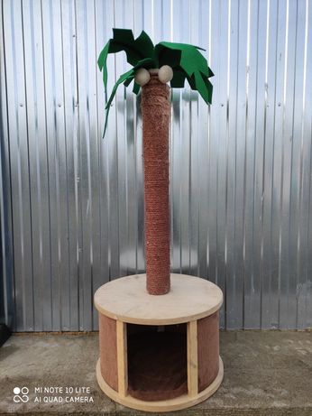 Drapak legowisko domek dla kota palma