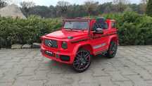 Auto Na Akumulator MERCEDES G63 AMG SKÓRA Ledy MP3