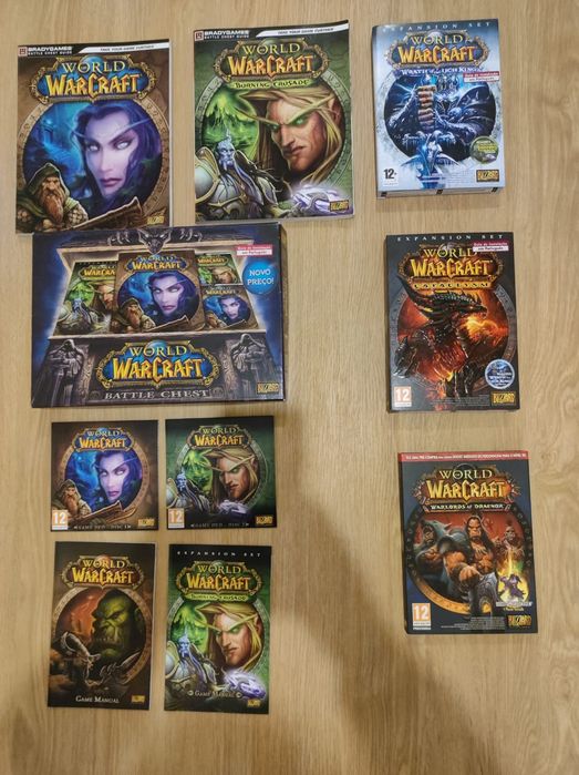 Jogos world of warcraft (WoW) como novos