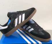 Nowe\Powietrze*airDamskieAdidasSambaSupremeBlack UnisexTrampki 41