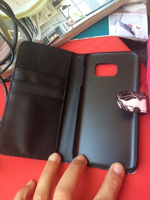 Capa de telemovel em preto e branco  para telemovel Samsung S7