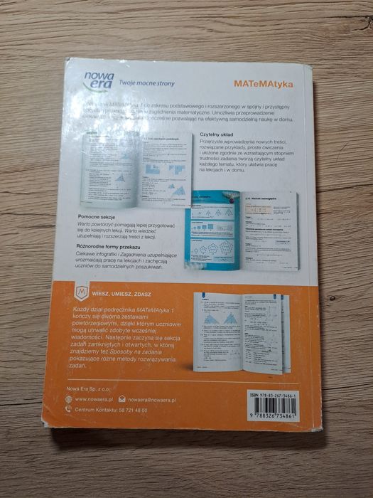 Podręcznik Matematyka 1
