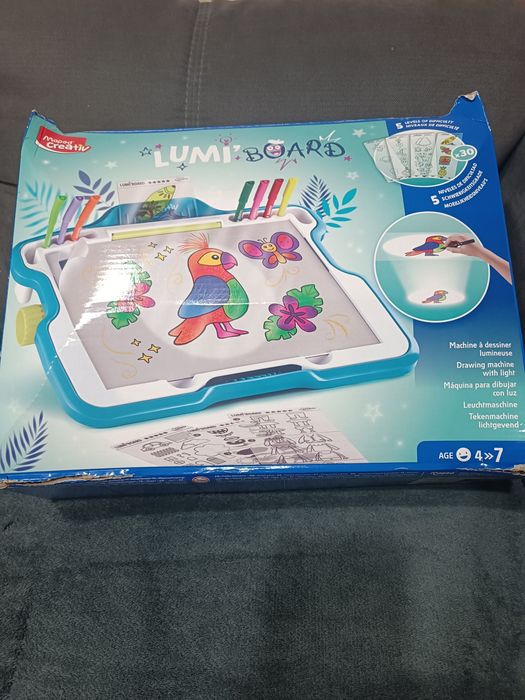 Podświetlana tablica do odrysowywania dla dzieci Maped Creative