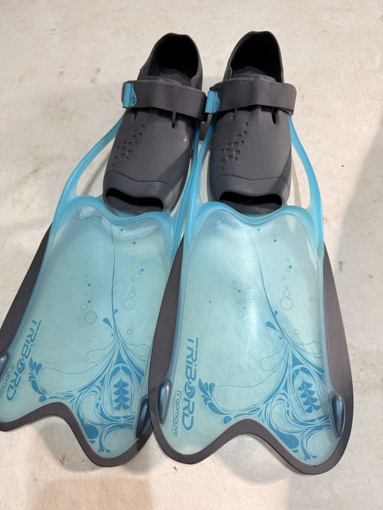 Barbatanas de snorkling