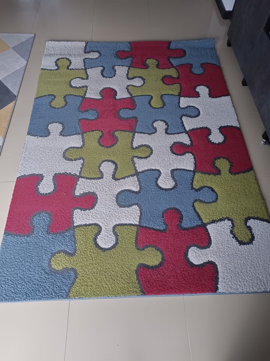 Dywan dziecięcy puzzle