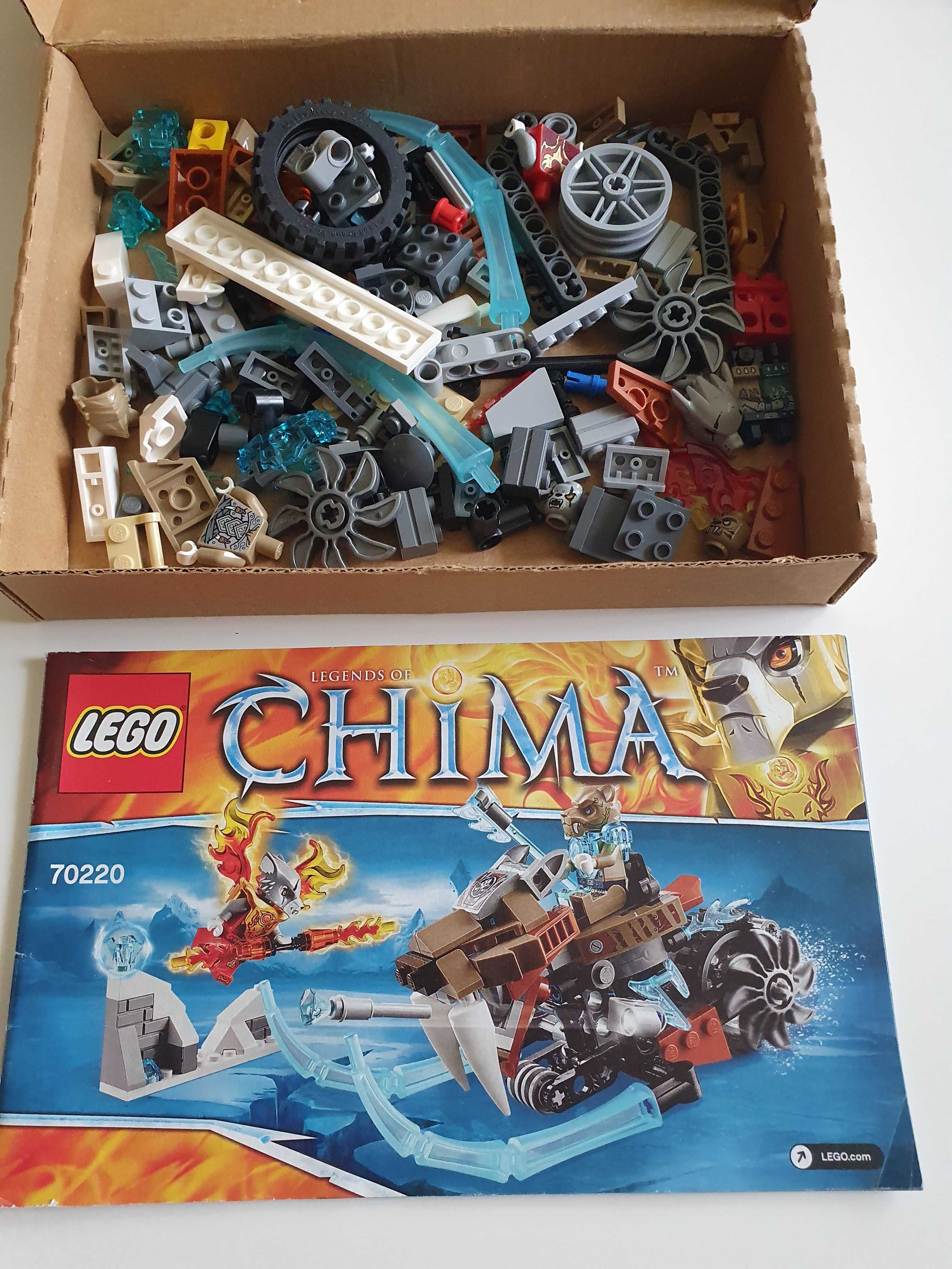 Lego 70220 zestaw Legends of Chima - Motocykl Strainora