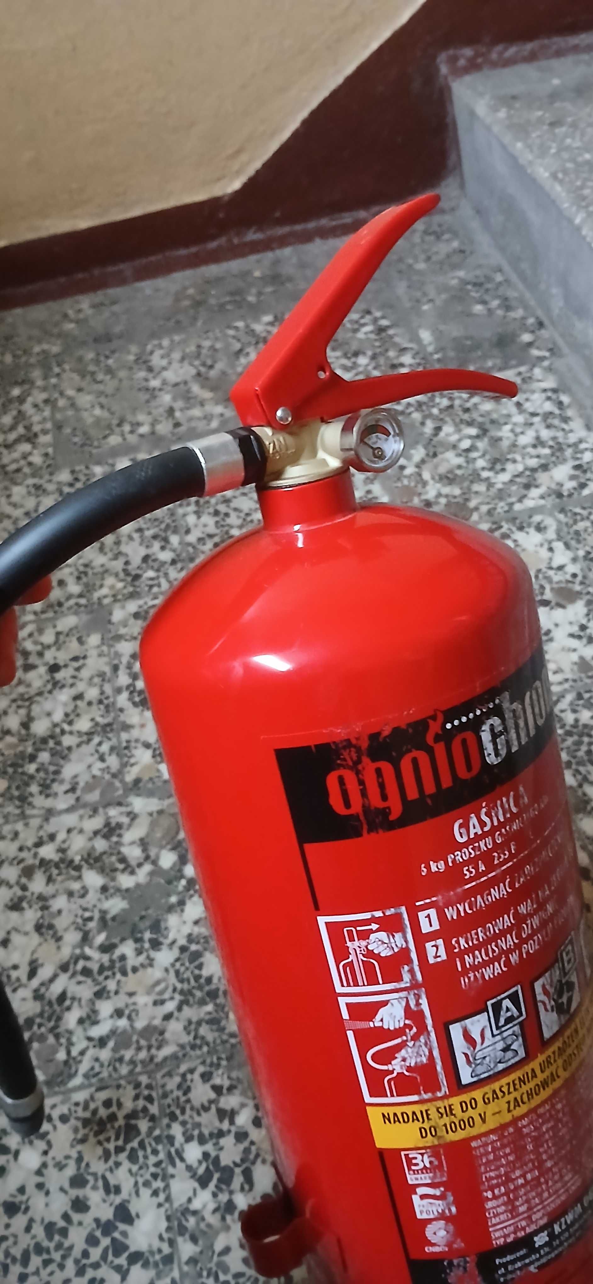 pusta gasnica proszkowa 6kg butla na zbiornik kompresor