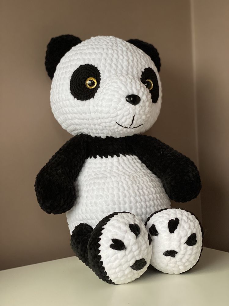 Панда іграшка ручна робота