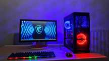 Zestaw do Gier i5 4x3.6GHz/GTX/Ram-16GB/SSD+500GB/Monitor HP 22'