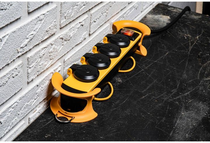 Мережевий фільтр Philips SPN5140YB 4 розетки 3 м Жовтий