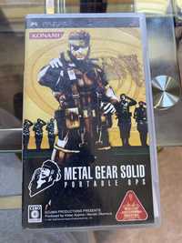 Gra Metal Gear Solid Portable Ops Sony PSP Play Station  NTSC-J