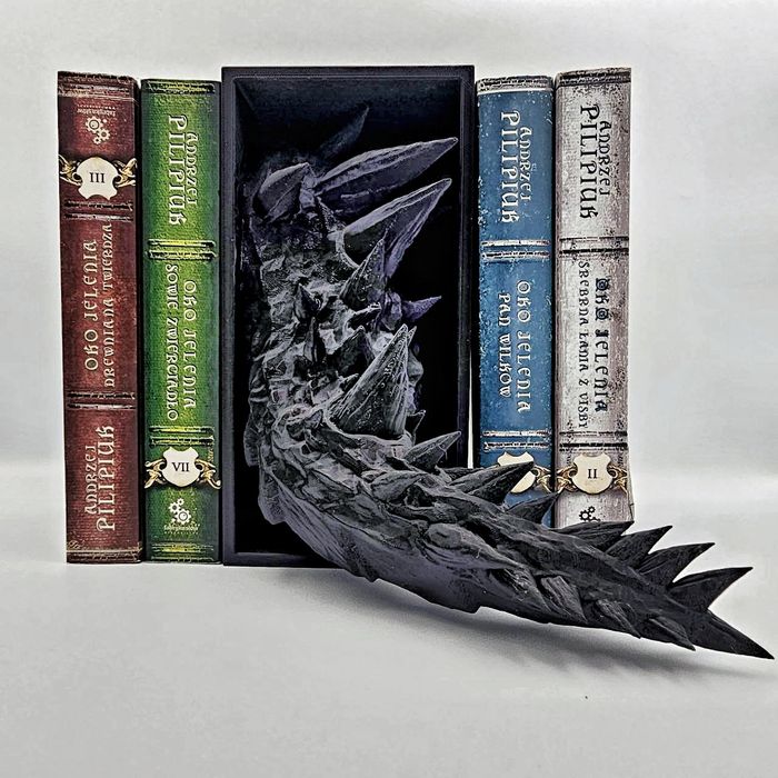 Book nook Duży Smok podpórka na książki Dragon dwuczęściowy