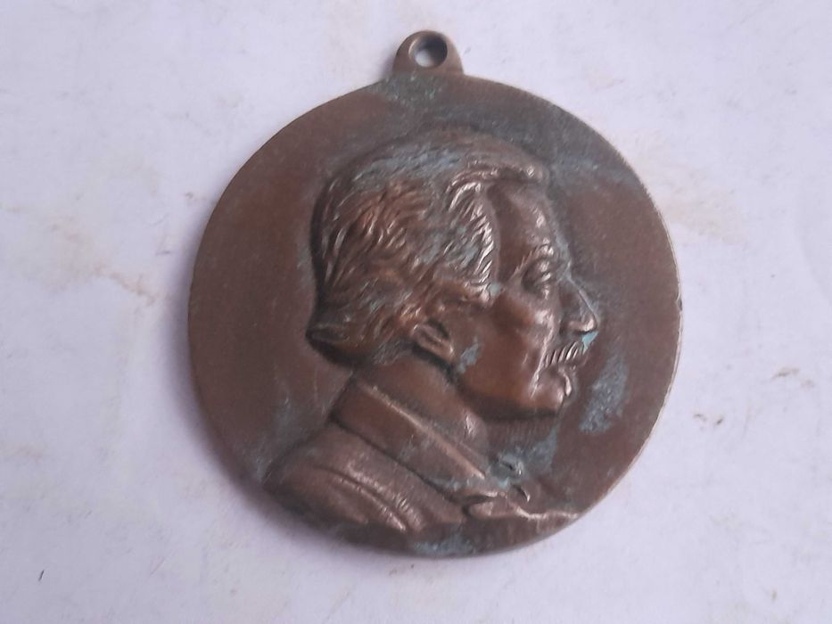 Stara plakieta Ignacy Paderewski (7,5 cm)