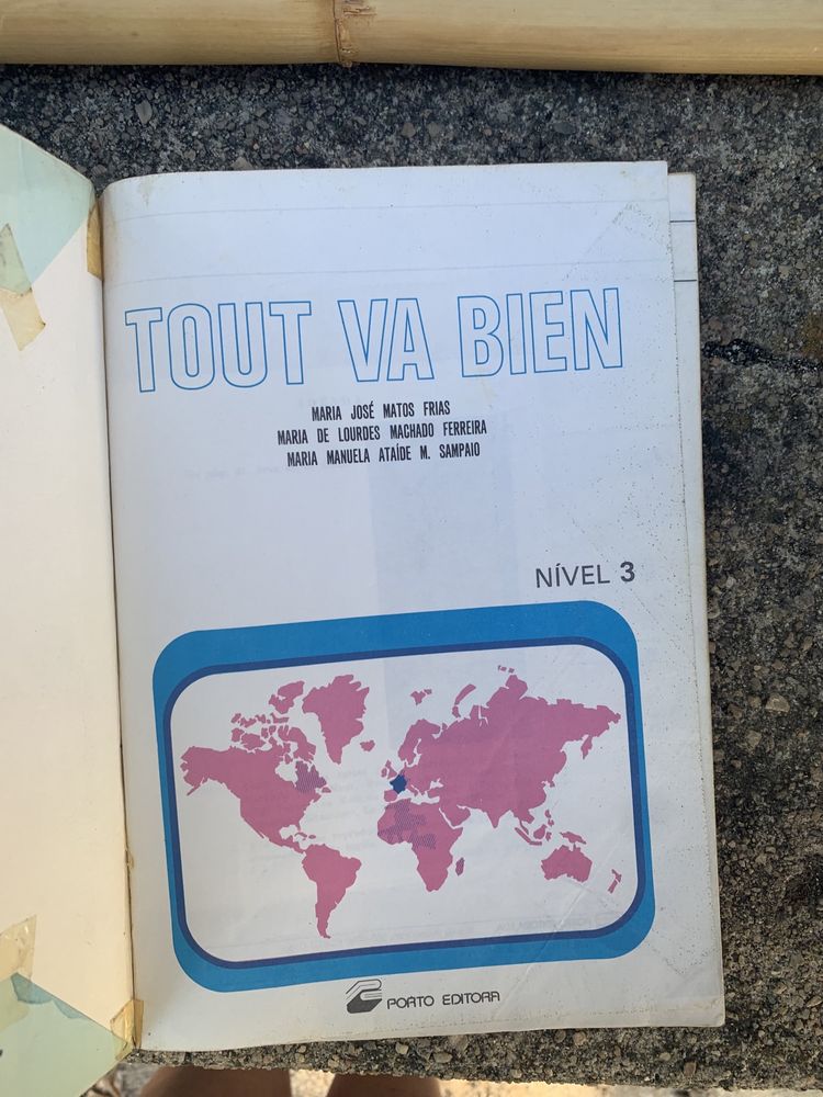 Livro de francês “Tout va bien” nível 3 9 ano