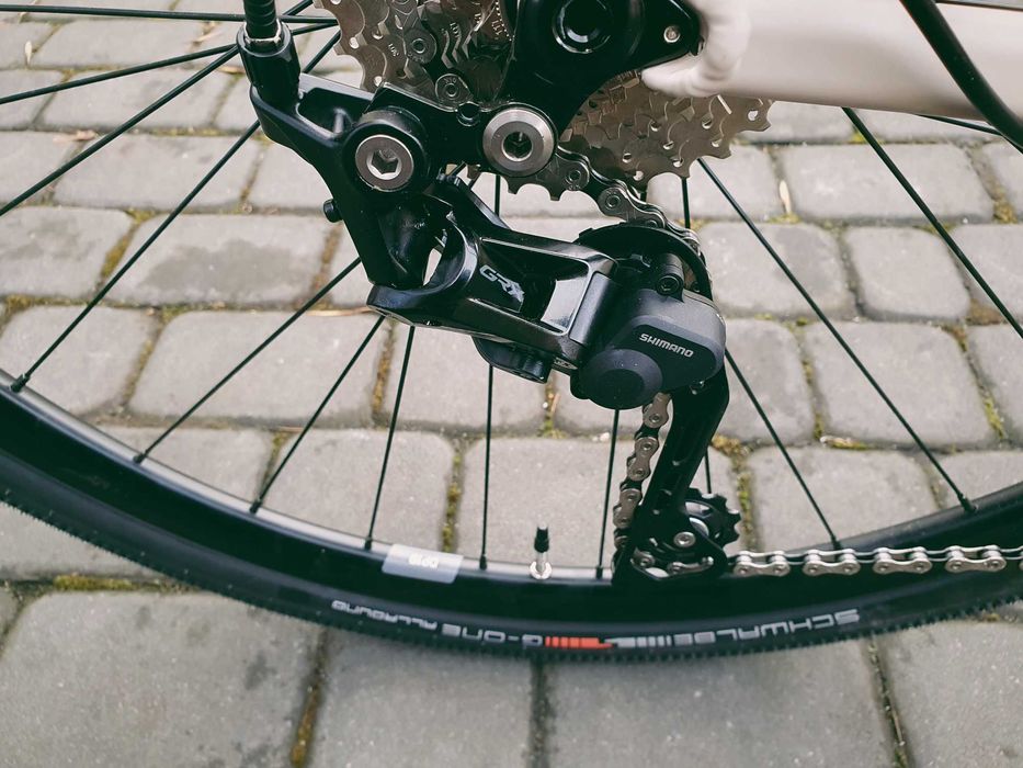 Romet Aspre 2.0, beżowy, rozm. 48, 54, gravel, shimano grx, 2024, -18%