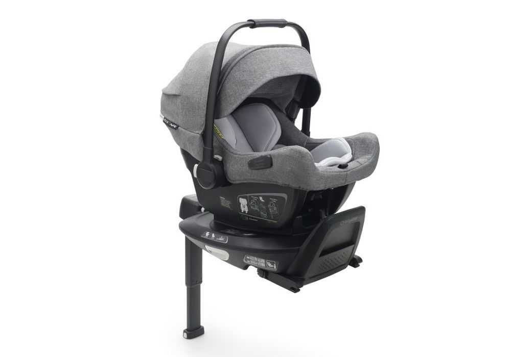 Fotelik Bugaboo Turtle Air grey + Baza 360 - eksp