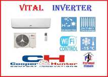 Кондиціонер Cooper Hunter CH-S07FTXF2-NG WiFi Vital Inverter МОНТАЖ