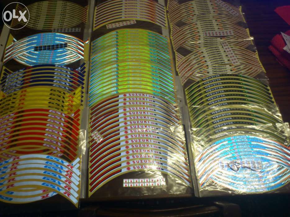 Fitas reflectoras oferta de portes Honda, Suzuki Yamaha etc