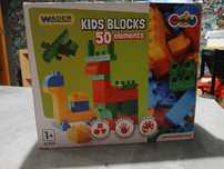 Klocki dla dzieci Wader Kids Blocks 50 elementów 1+