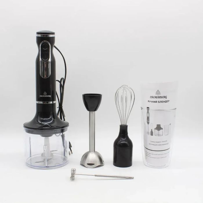 Потужний блендер 1200 Вт! Кухонний блендер СВ-6226 5 в 1 Подрібнювач