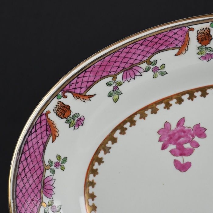 Travessa Porcelana da China com Brasão – circa 1970