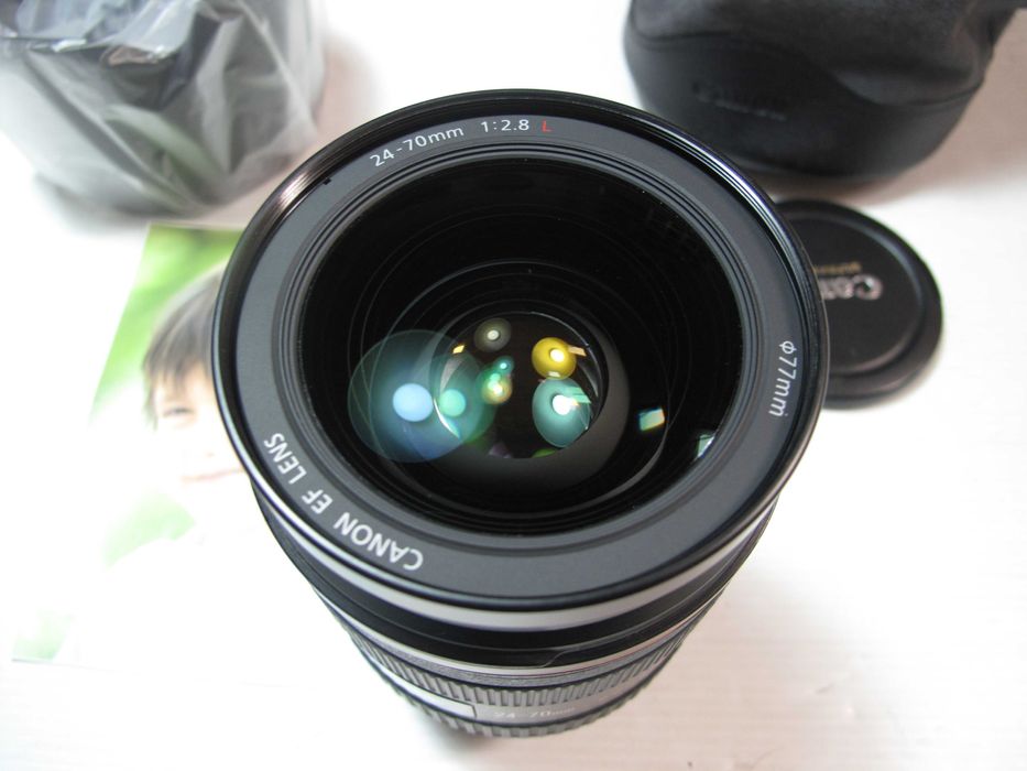 Canon 24-70 2.8 L Igual a NOVA - Ver fotos e descrição