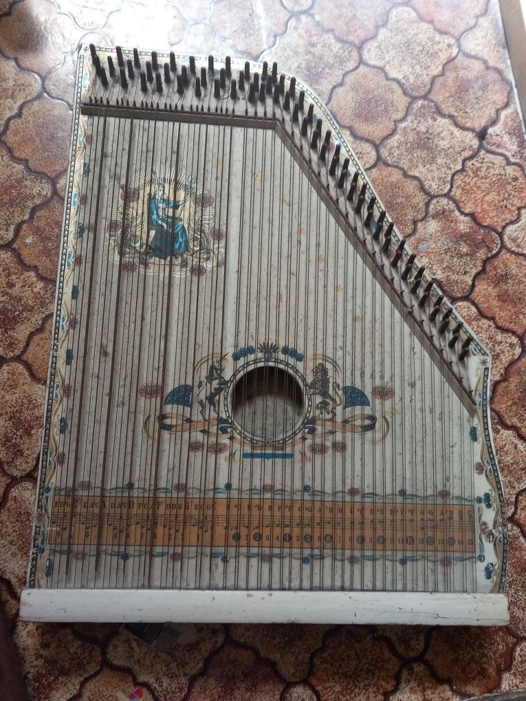 Citara inglesa vintage