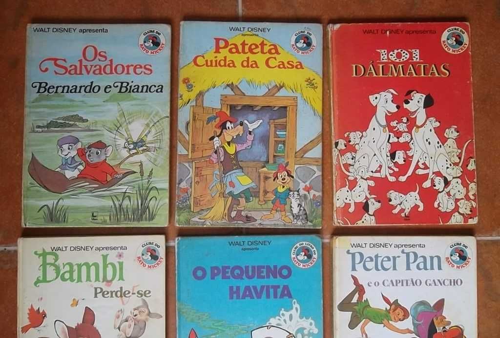 Clube do Rato Mickey - 8 volumes - Ed. LIBER , 1978