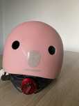 Kask dziewczecy tozowy