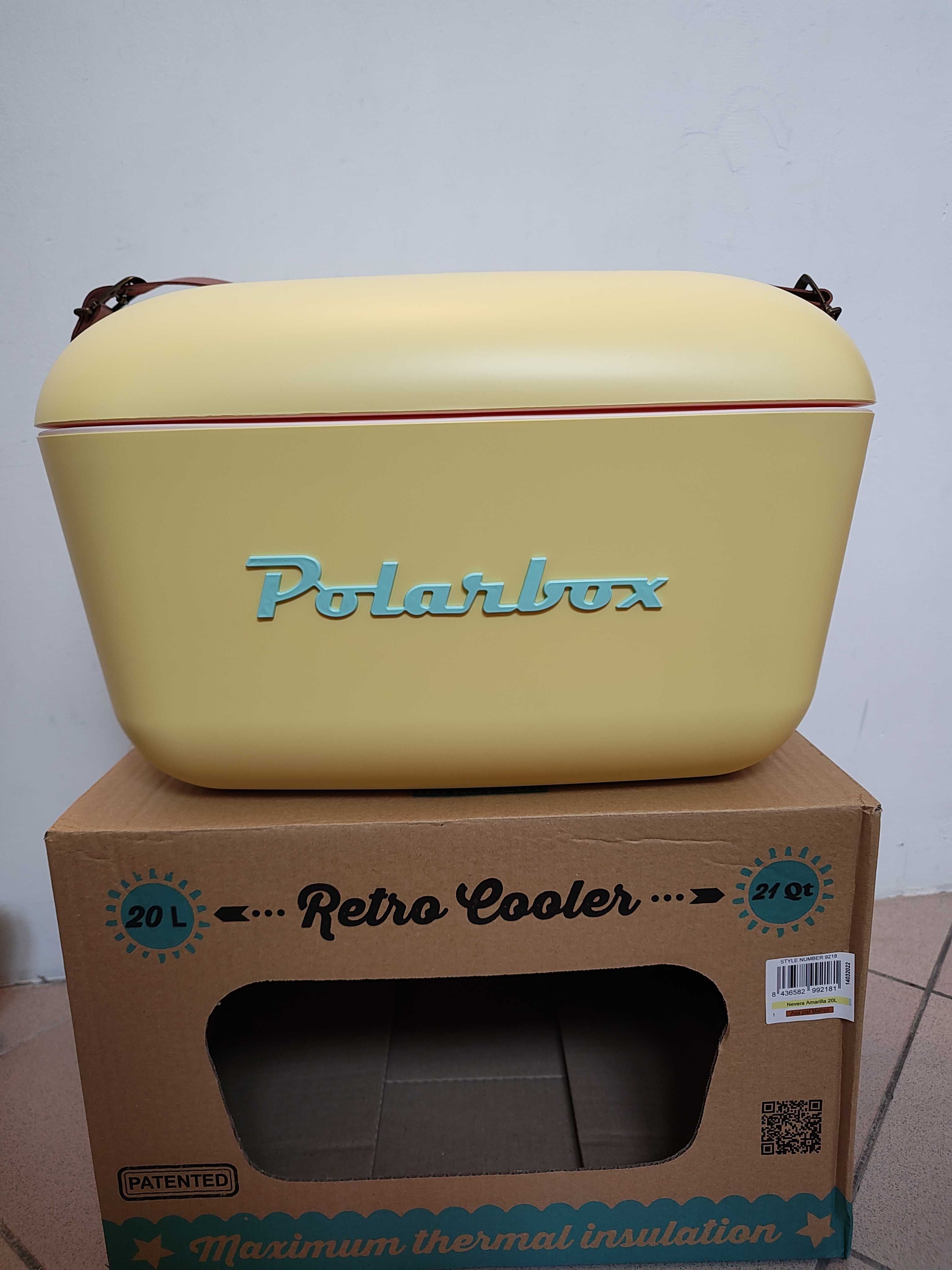 Chłodziarka lodówka turystyczna retro POLARBOX