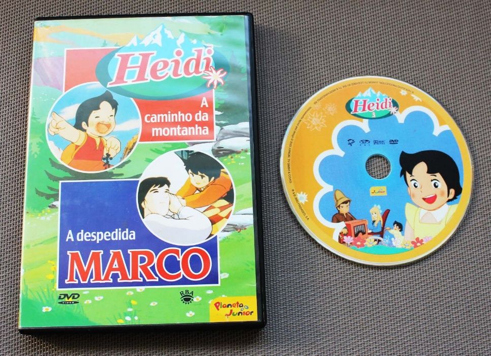 Filme DVD Heidi - a caminho da montanha (COMO NOVO)