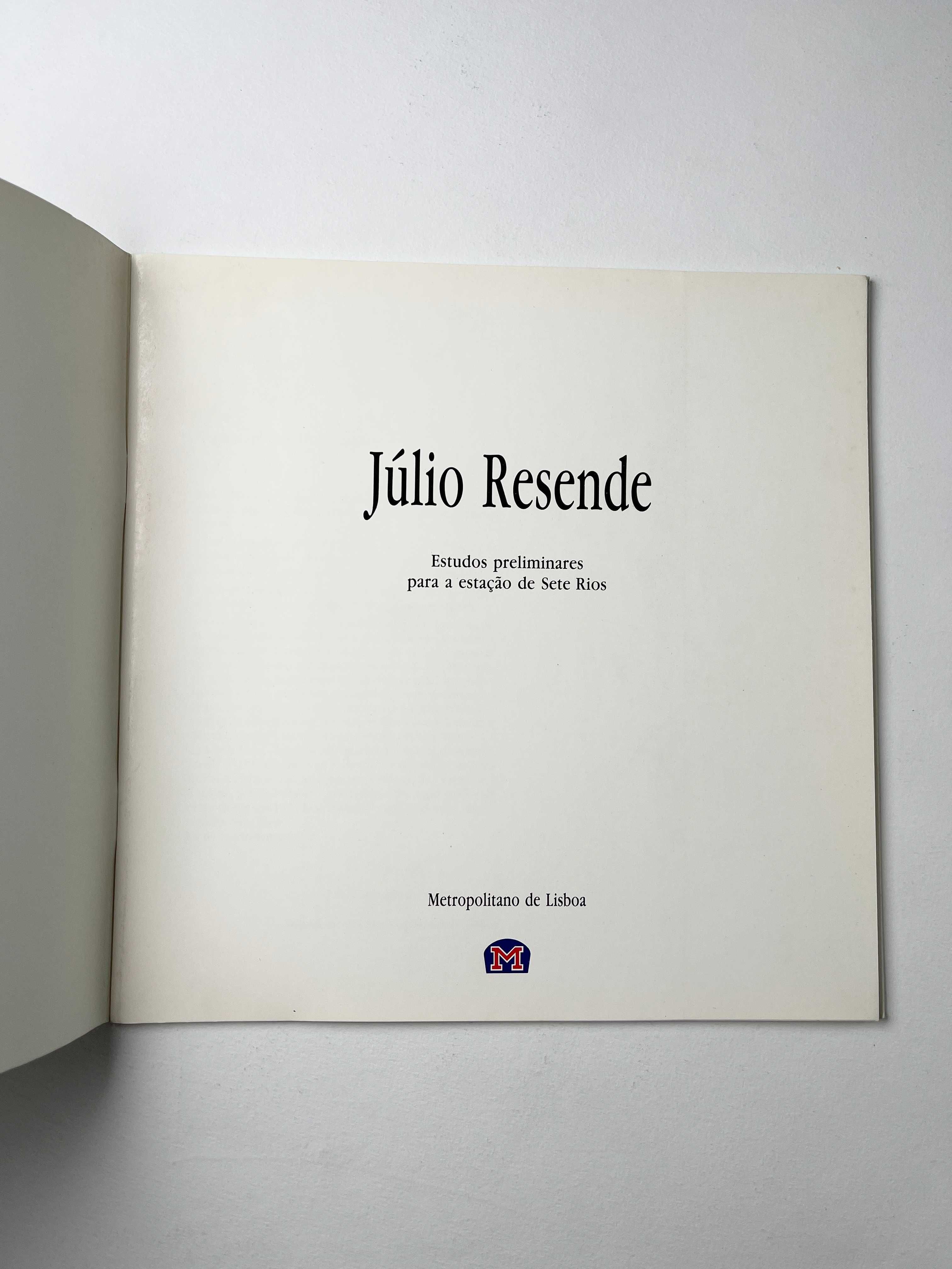 Júlio Resende Estudos Estação de Sete Rios Publicação 1992