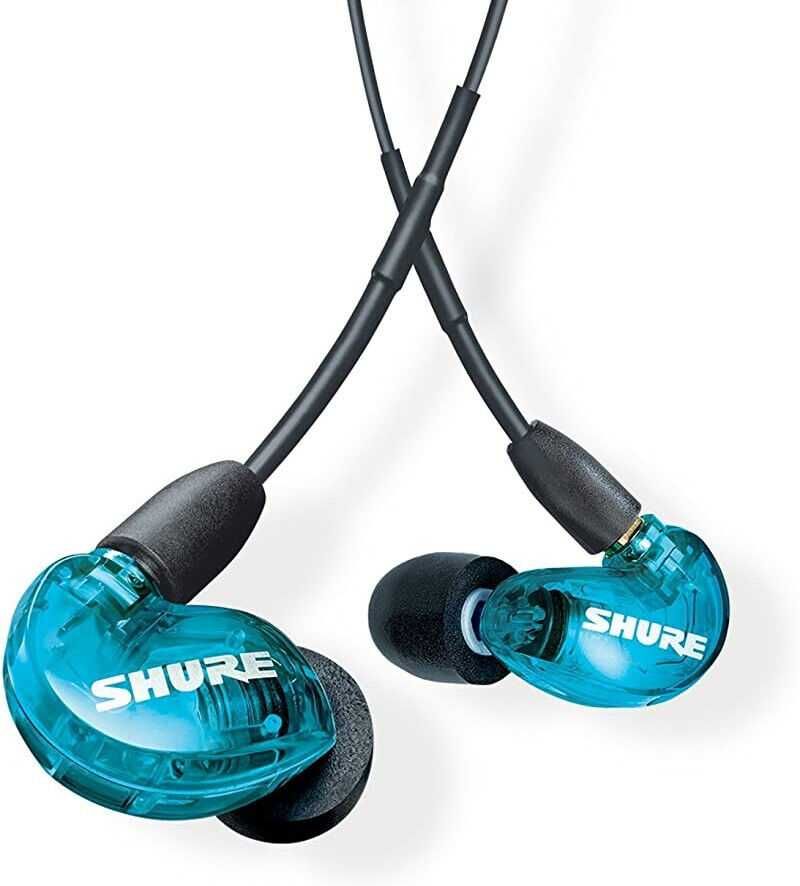 Моніторні навушники Shure SE215SPE BLUE. Оригінал