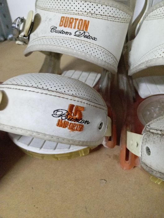 Wiązania snowboardowe Burton custom M męskie snowboard zapięcia