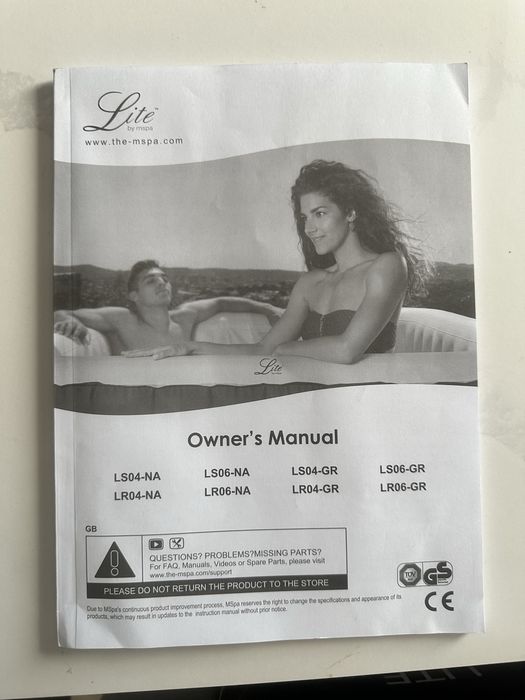 Jakuzzi 4 osobowe, Raz używane!