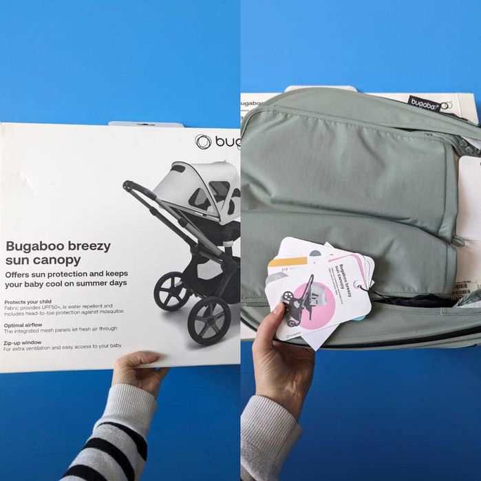 Bugaboo Fox, Fox Cub, Lynx, Cameleon - budka przeciwsłoneczna