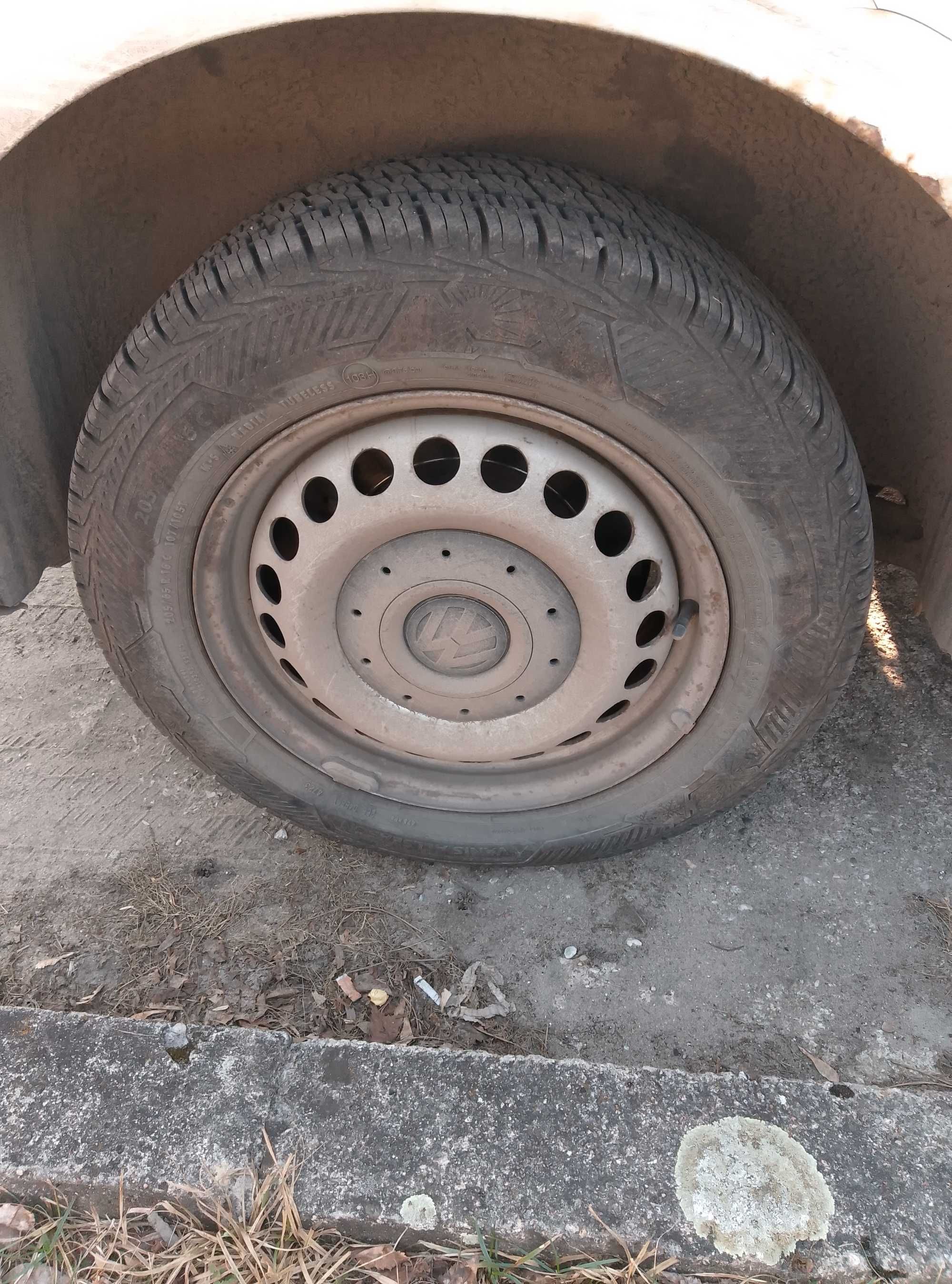 FELGA STALOWA R16 R 16 KOŁO OPONA transporter t5 części komplet 4 szt
