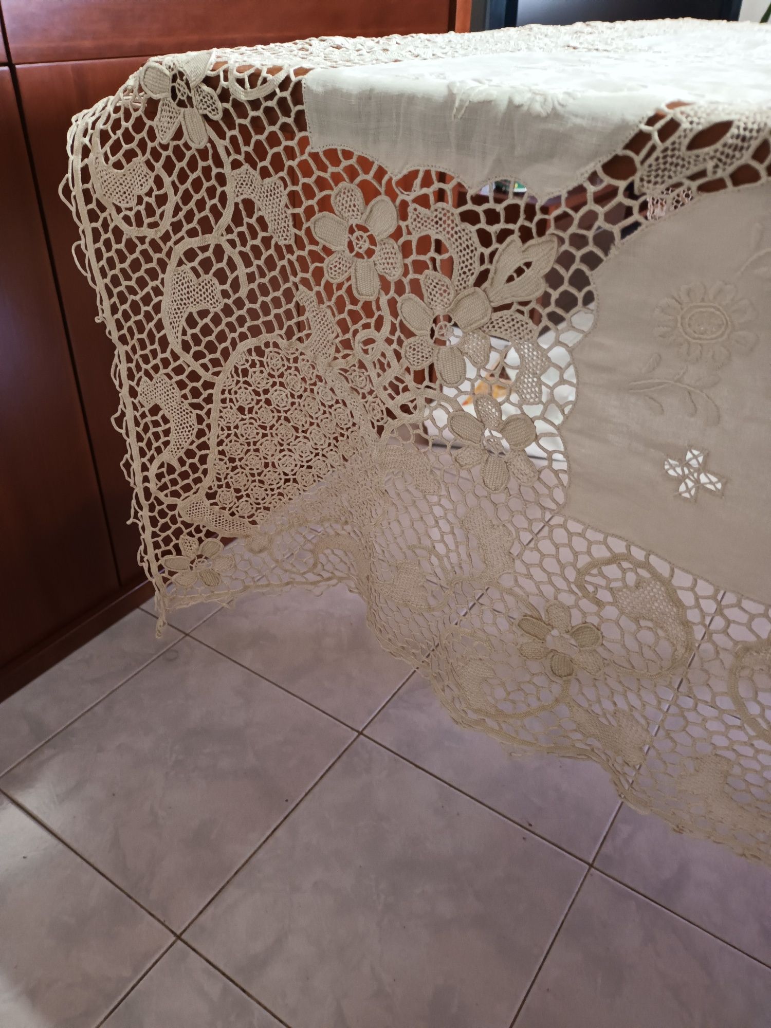 Toalha de mesa de jantar renda de Veneza