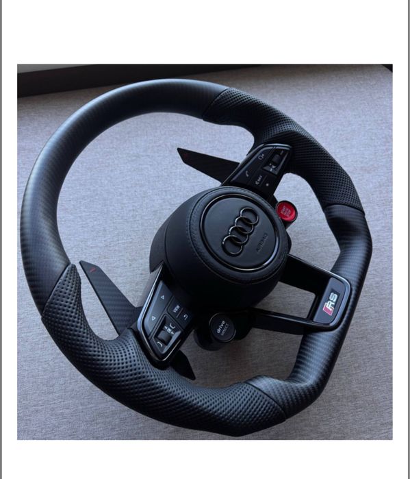 Продам карбовани руль на audi a,Q,S,R,RS