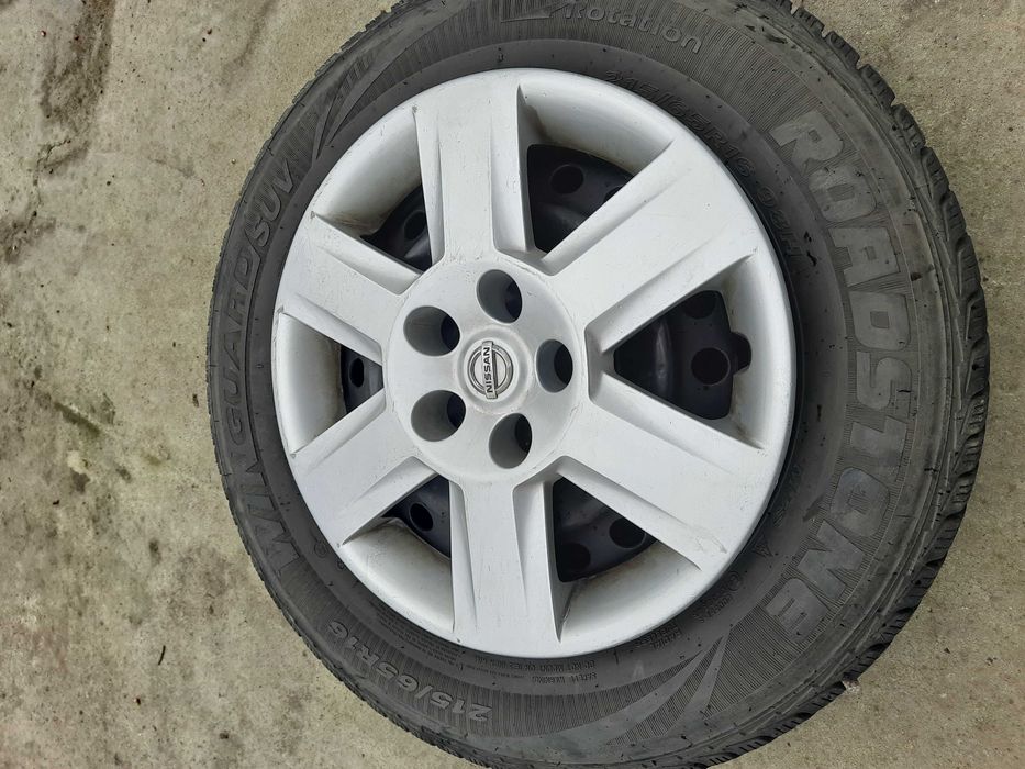 Колеса на Nissan Qashqai 215/65 R16