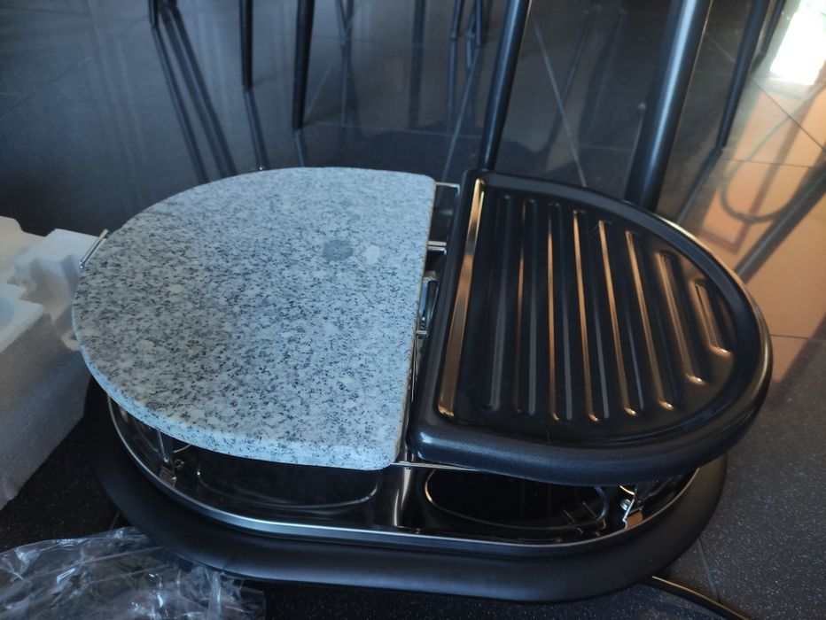 Grelhador raclette novo  Pedra - Eléctrico