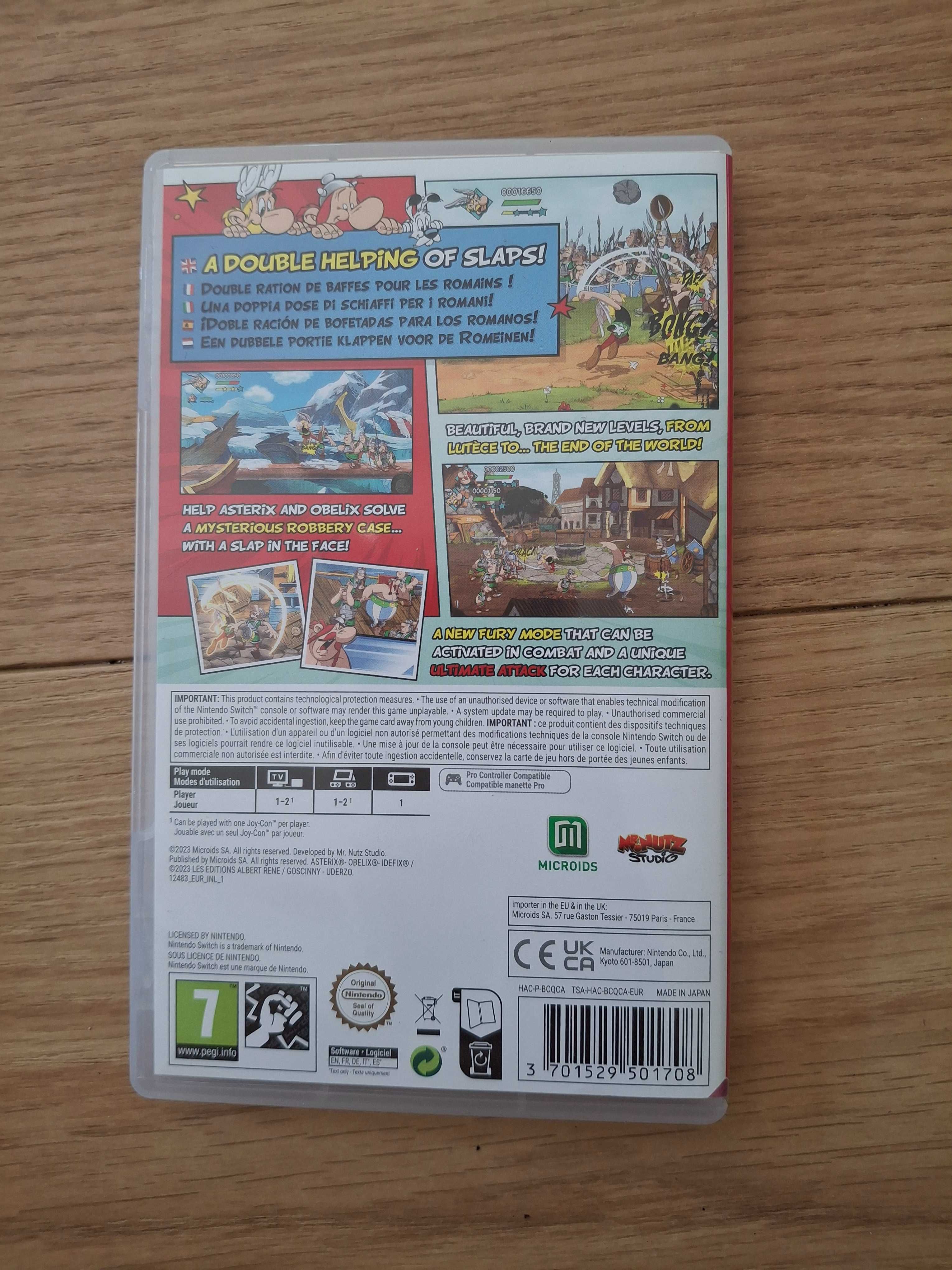Asterix obelix nintendo switch Slap them All 2 gra