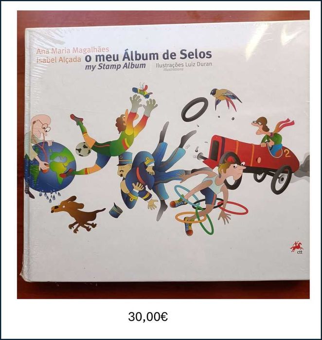 O meu álbum de selos