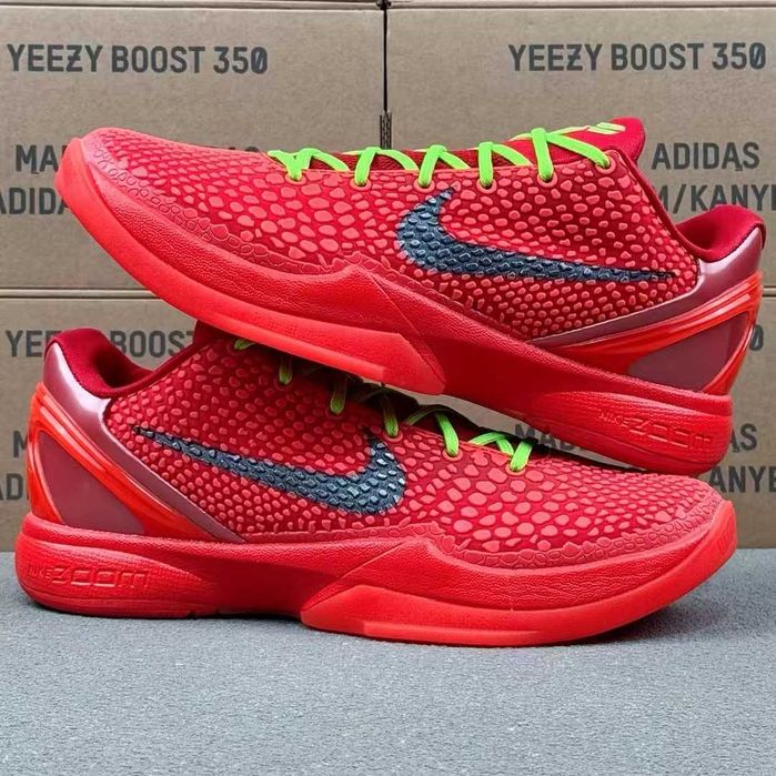 Buty meskie Mokasyny Nike_Kobe_6_Protro_Reverse_Grinch r.42