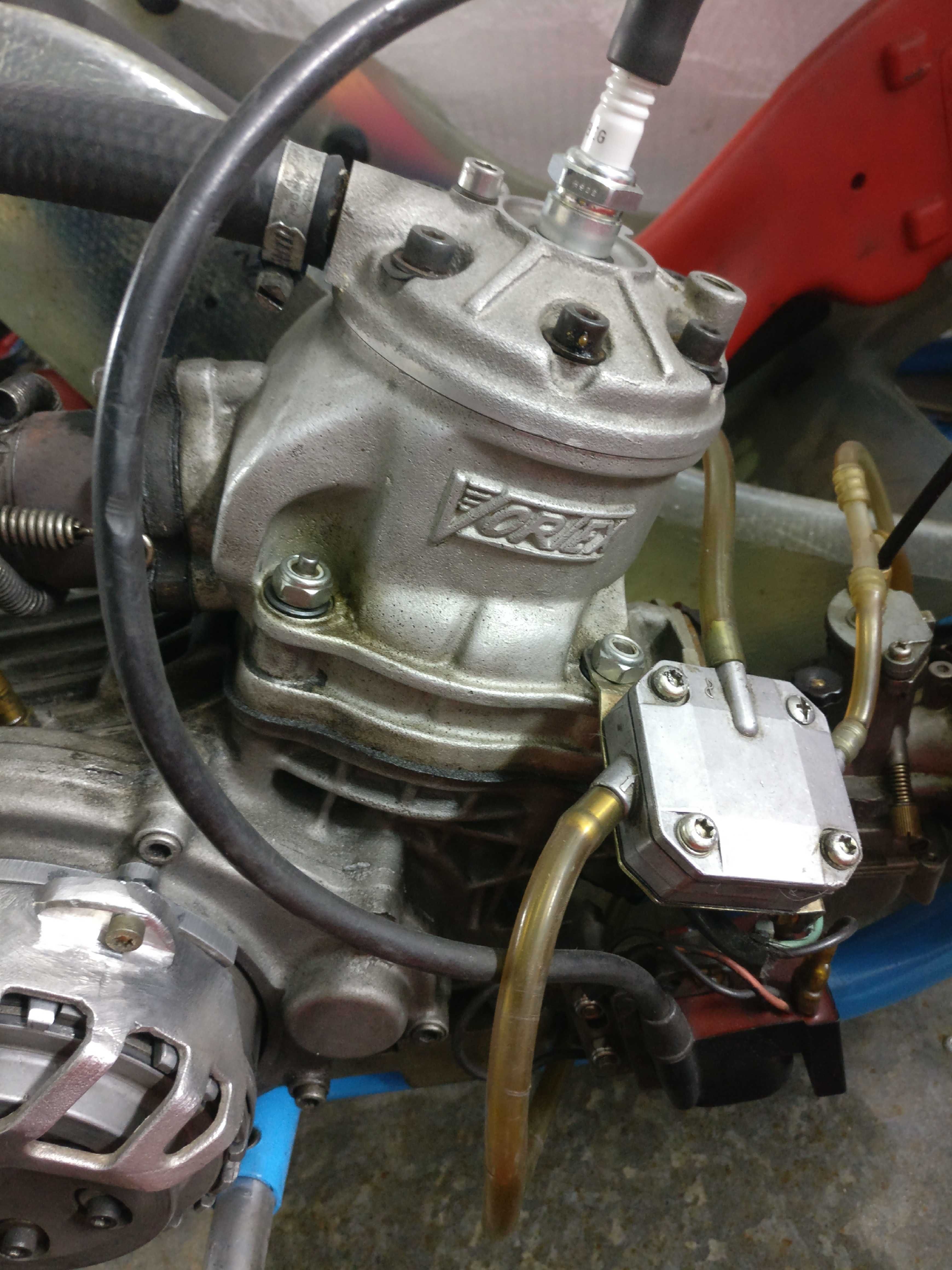 Kart 125 shifter vortex